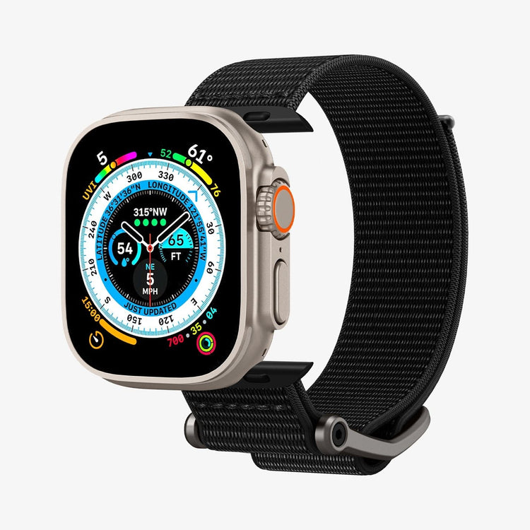 Spigen | DuraPro Flex black watch band - Apple Series | AMP02465