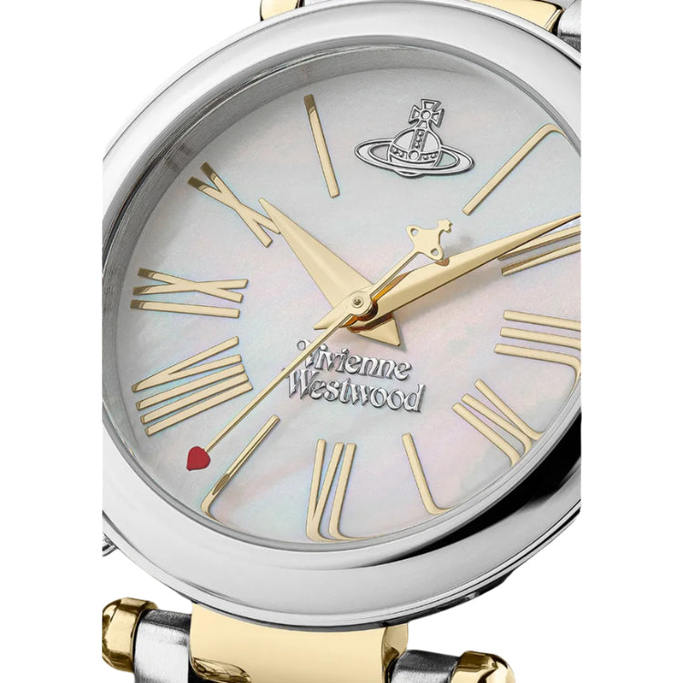 Vivienne Westwood | Mother Orb Two Tone 32mm mother of pearl dial | VV006MOPSG