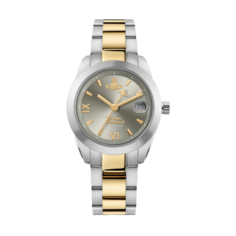 Vivienne Westwood | Fenchurch silver grey 28 mm dial two tone | VV292GYSG