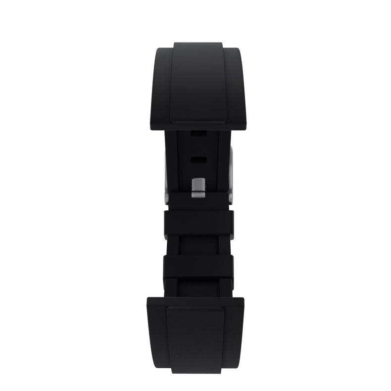Henry Archer | Shadow black sillicon FKM 20mm watch band | HA-AC-FK-BL