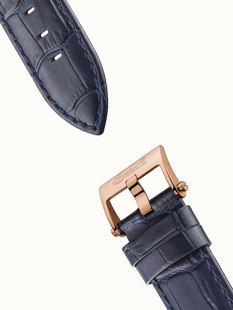 Ingersoll | Michigan automatic blue leather 45mm dial | I01101