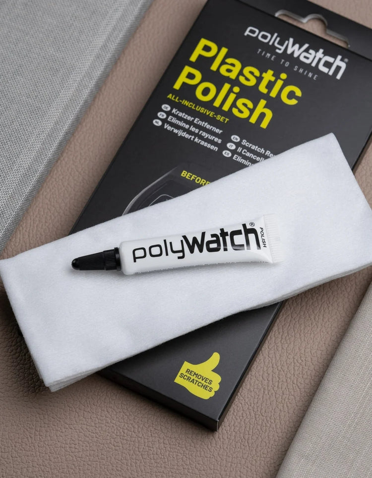 polyWatch | Plastic acrylic watch polish scratch remover