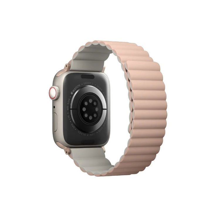 Uniq | Revix reversible pink and beige watch band - Apple Series | REVPNKBEG