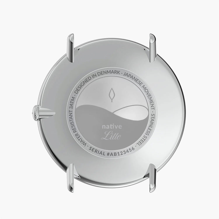 Nordgreen | Native 28mm white dial silver mesh | NR28SIMESIXX