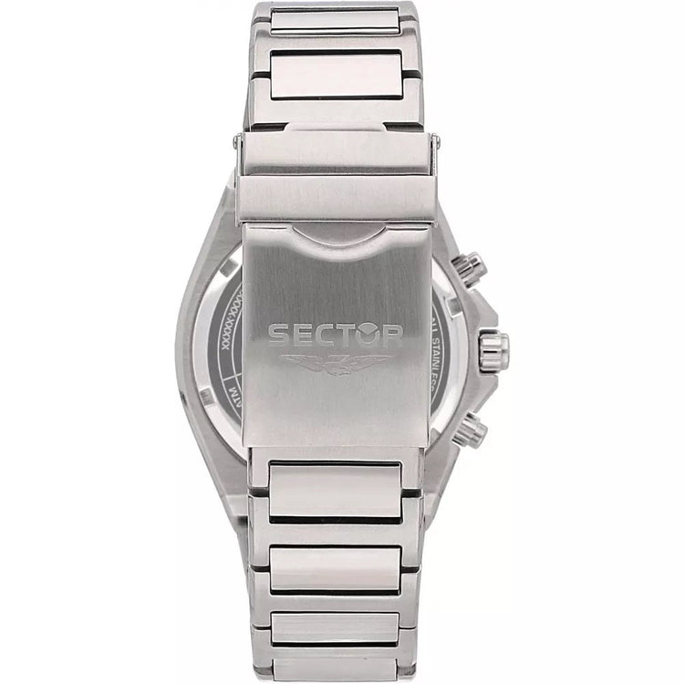 Sector | 960 Chronograph white dial silver stainless steel | R3273628004