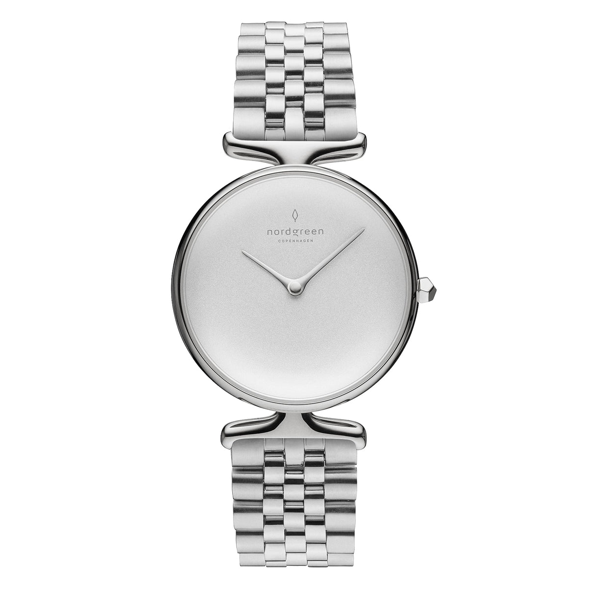 Nordgreen | Unika silver 5 link bracelet 32mm | UN32SI5LSIXX