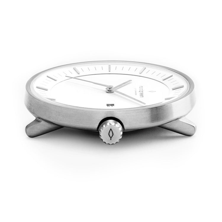 Nordgreen | Philosopher silver two tone 36mm white dial | PH36SI5LSGXX