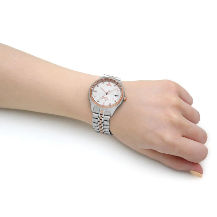 Vivienne Westwood | Camberwell silver two tone 37mm dial | VV261SLSR