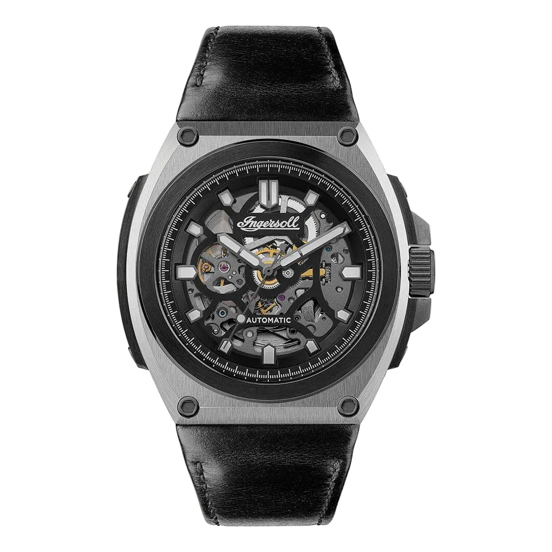 Ingersoll | Motion automatic black leather 50.5mm dial | I11702