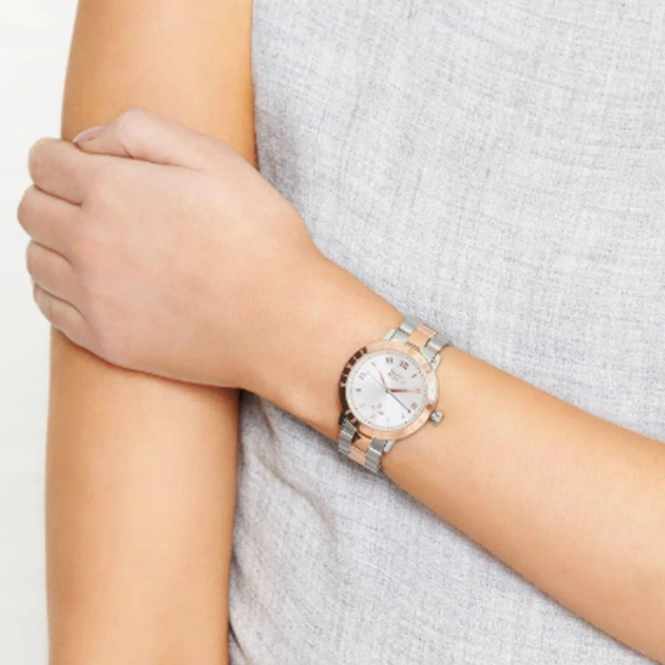 Vivienne Westwood | Bloomsbury two tone rose gold 34mm dial | VV152RSSL