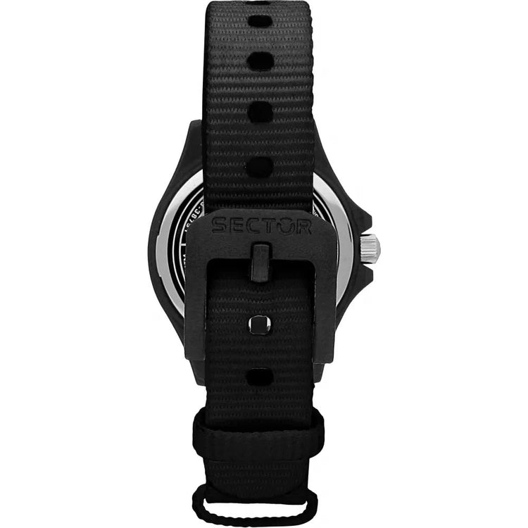 Sector | Save the ocean black nato fabric | R3251539501