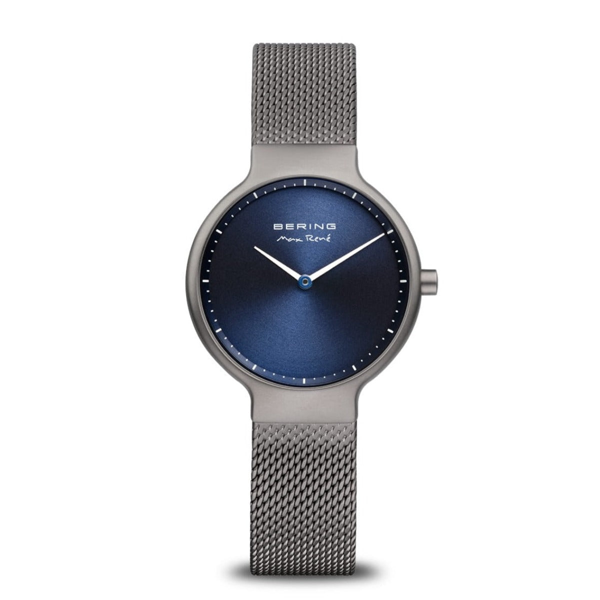 Bering | Max René brushed grey mesh strap 31mm dial | 15531-077