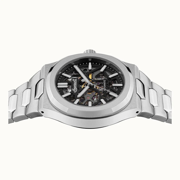 Ingersoll | Catalina automatic silver black 42mm dial | I12501
