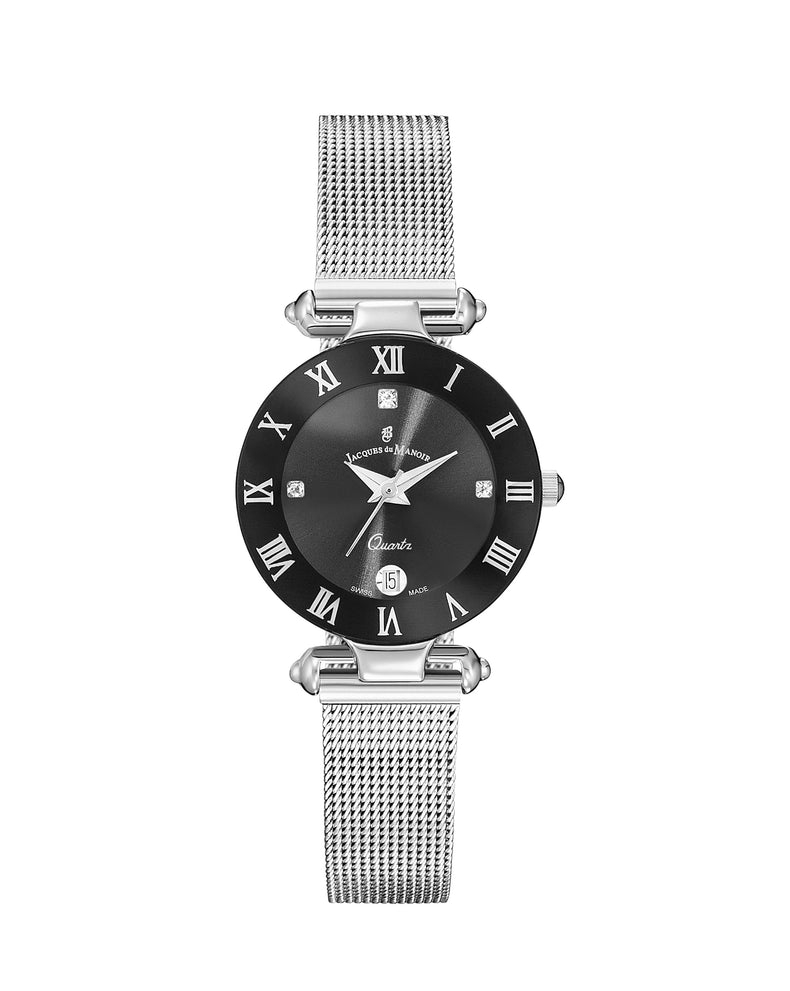 Jacques Du Manoir | Coupole Classic Silver Mesh 26mm dial | RCM.46