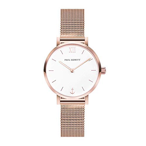 Paul Hewitt | White sand rose gold mesh | PH-SA-R-XS-W-45S