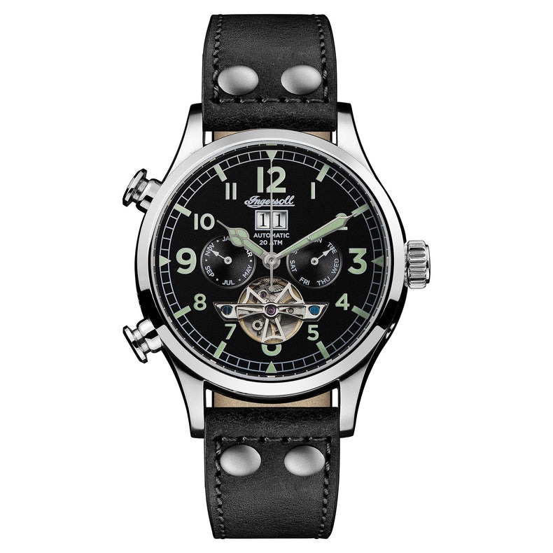 Ingersoll | Armstrong automatic black 46mm dial | I02102