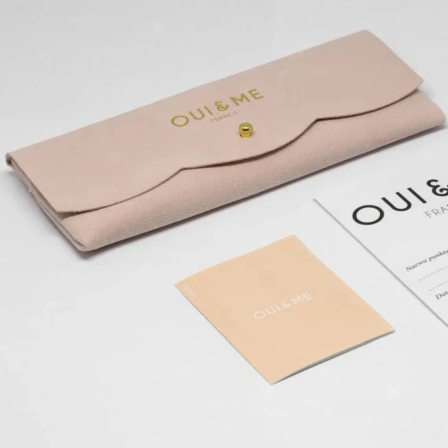 Oui&Me | Petite Bichette rose gold 32mm dial link bracelet | ME010156