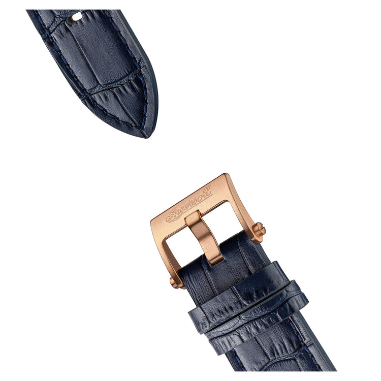 Ingersoll | Catalina automatic rose gold 42mm dial blue leather | I12506