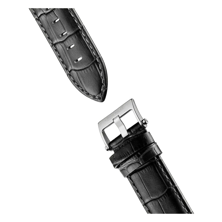 Ingersoll | Michigan silver 45mm dial black  leather | I01105