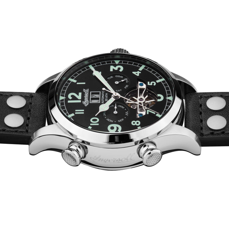 Ingersoll | Armstrong automatic black 46mm dial | I02102