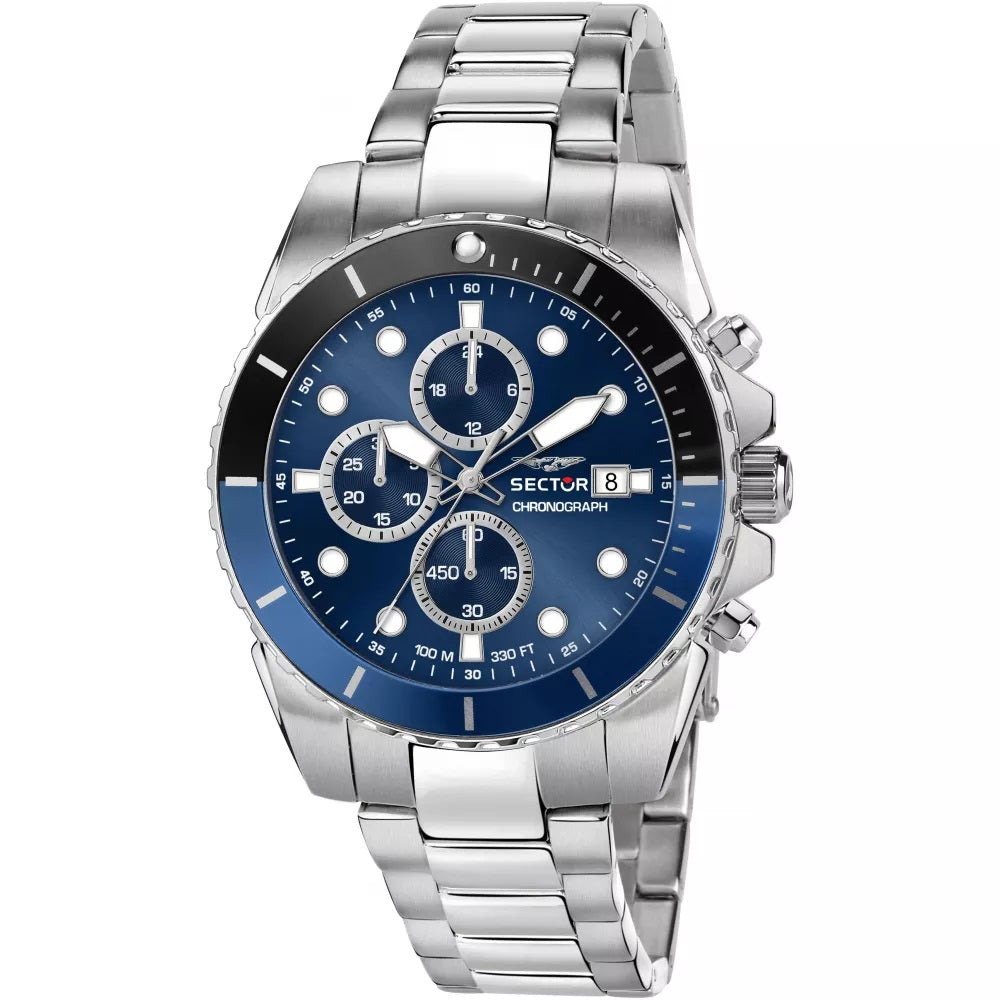 Sector | 450 Iconic blue dial stainless steel | R3273776003