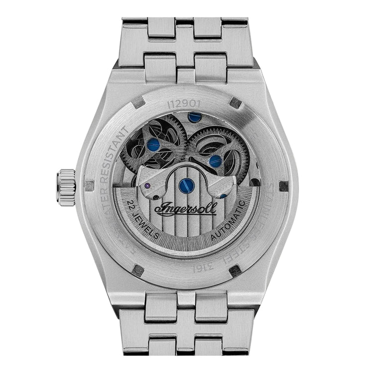 Ingersoll | Broadway automatic silver 43mm black dial | I12901