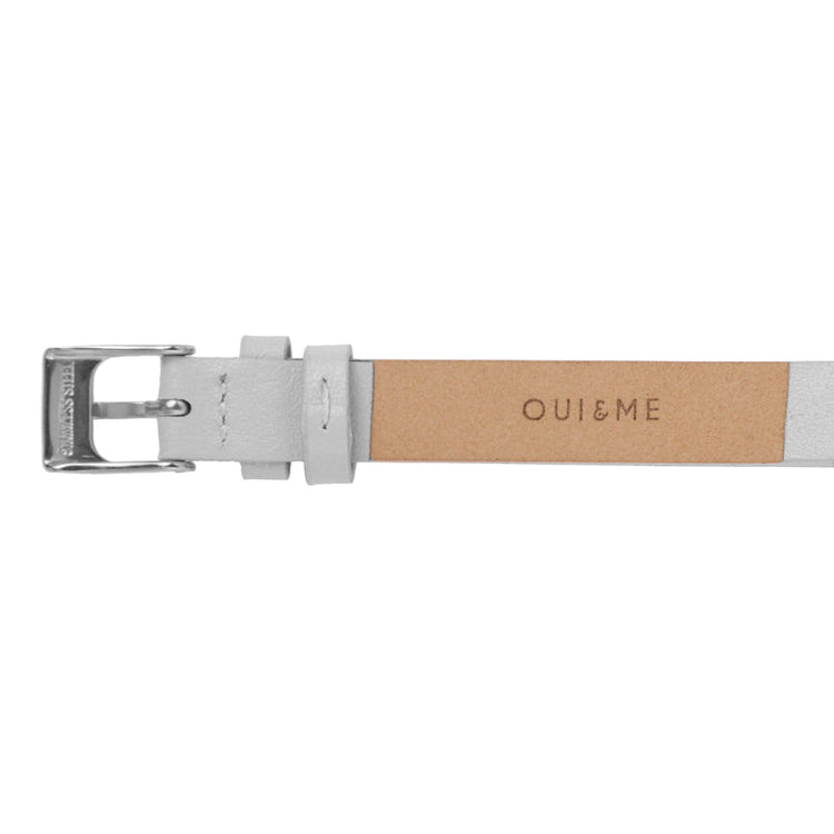 Oui&Me | Petite Fleurette floral chalk blue 32mm dial | ME010098