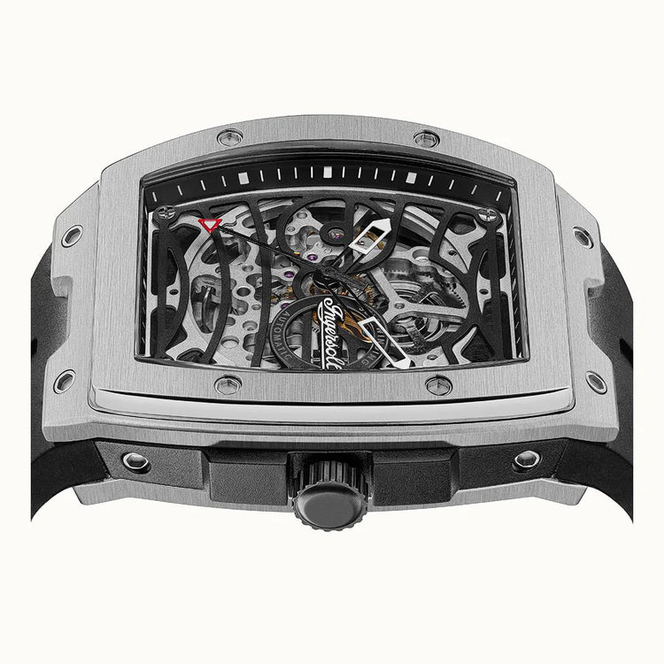Ingersoll | Challenger automatic silver and black 45mm dial | I12301