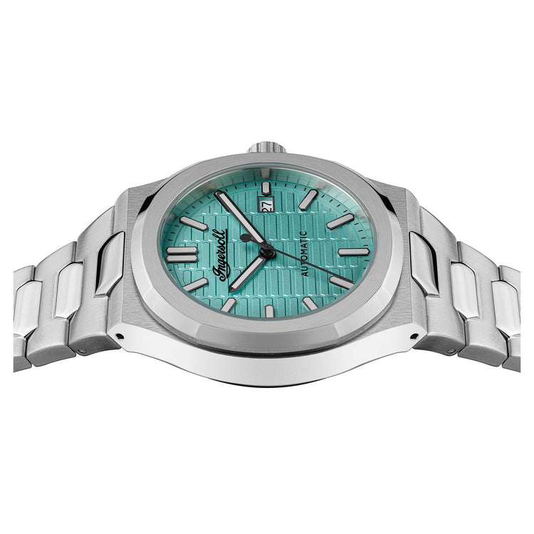 Ingersoll | Catalina automatic silver turquoise 44.5mm dial | I11804