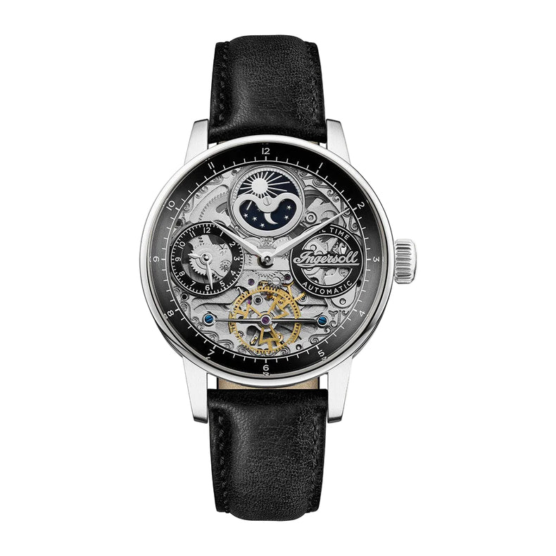 Ingersoll | Jazz automatic black leather 42mm dial | I07701