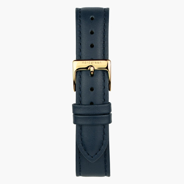 Nordgreen | Native gold navy blue 32mm dial | NR32GOLENANA