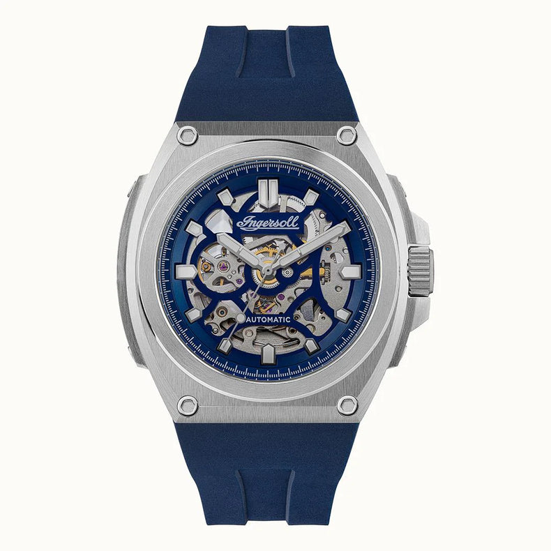 Ingersoll | Motion automatic silver blue 50.5mm dial | I11704