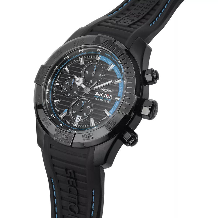 Sector | Diving team black 45mm dial | R3271635001