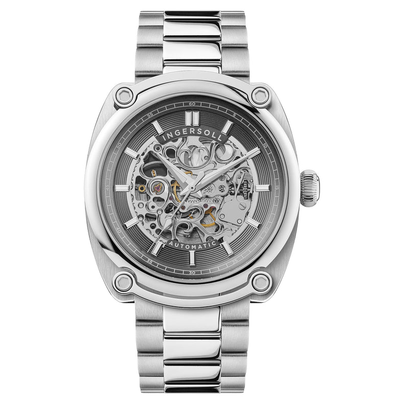 Ingersoll | Michigan silver link band 45mm dial | I13304
