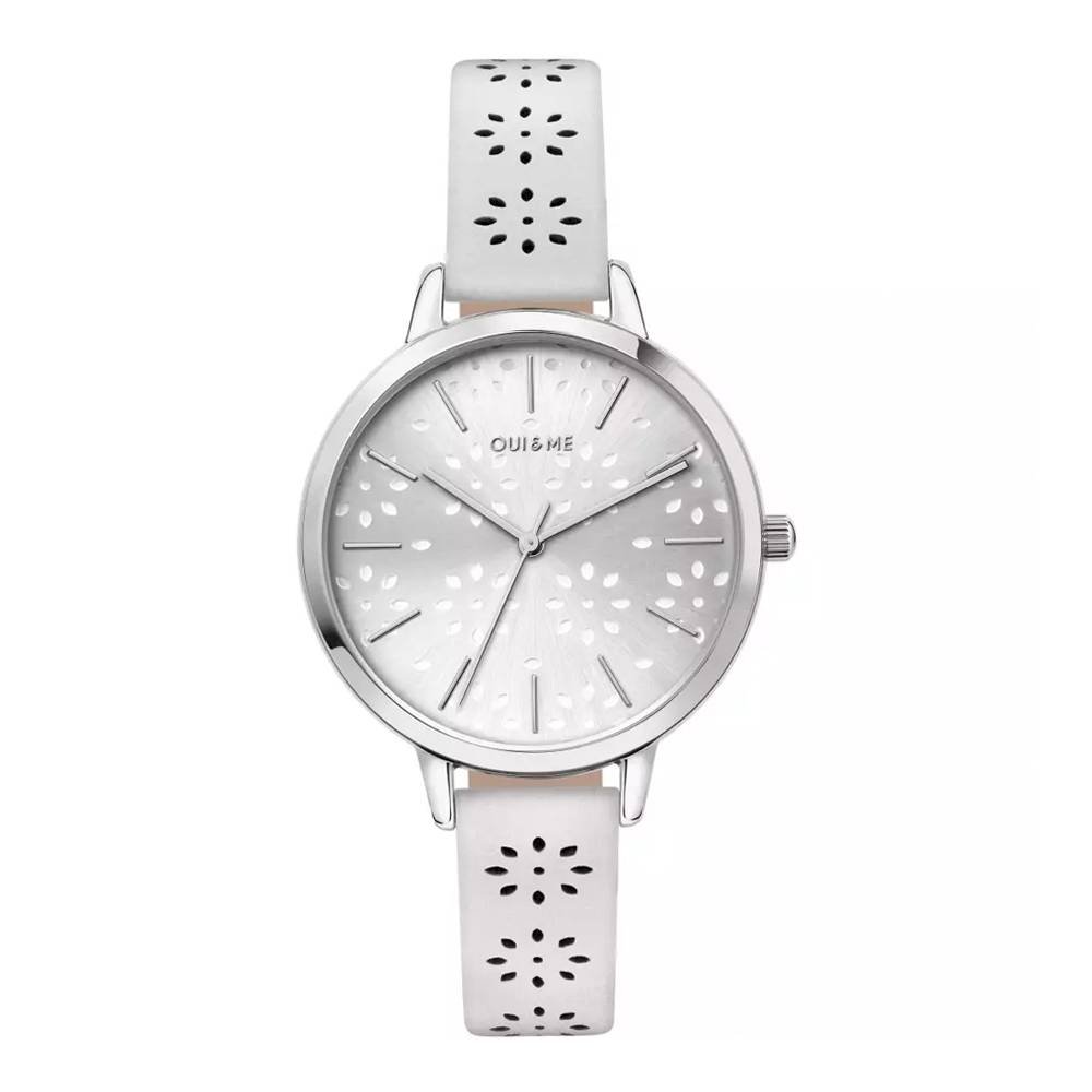 Oui&Me | Amourette floral silver 34mm dial | ME010148