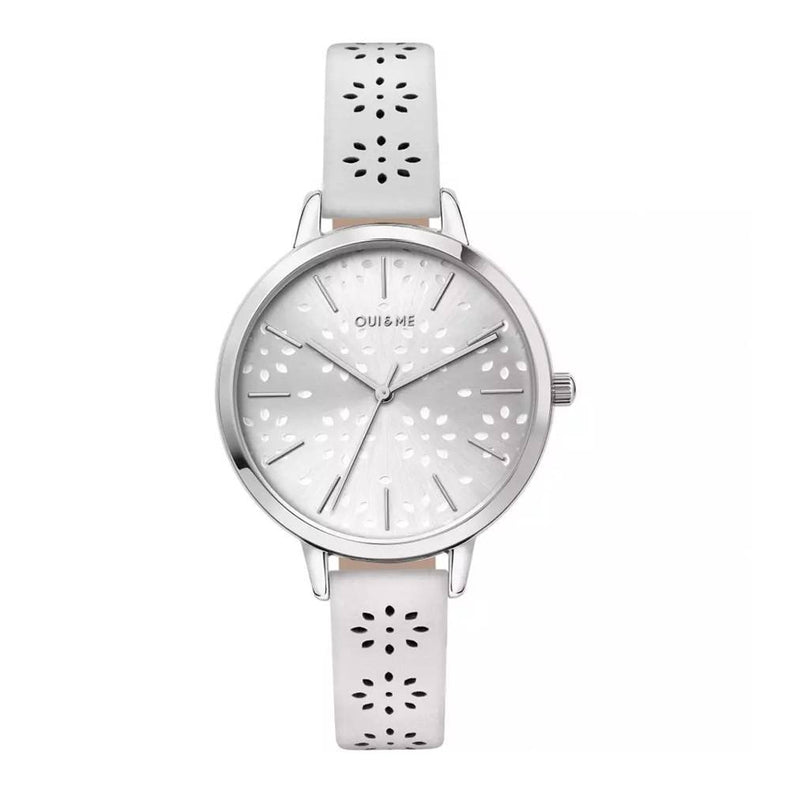 Oui&Me | Amourette floral silver 34mm dial | ME010148