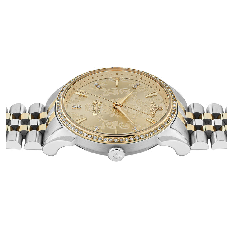 Vivienne Westwood | The Wallace gold two tone 38mm dial | VV208CPSG