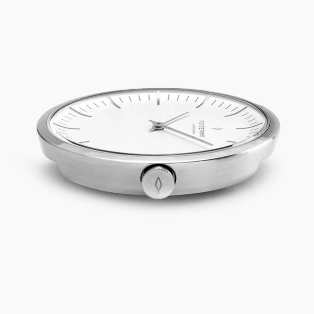 Nordgreen | Infinity silver 32mm white dial link | IN32SI5LSIXX