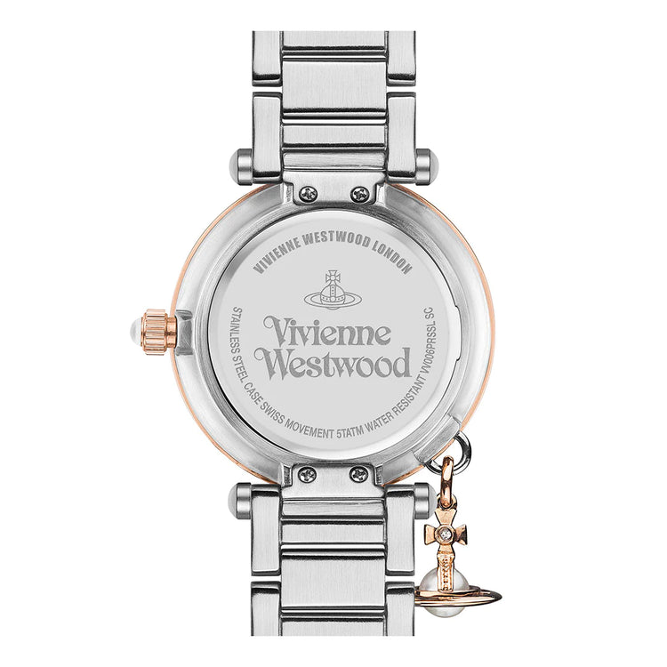 Vivienne Westwood | Mother Orb rose gold two tone 32mm dial | VV006PRSSL