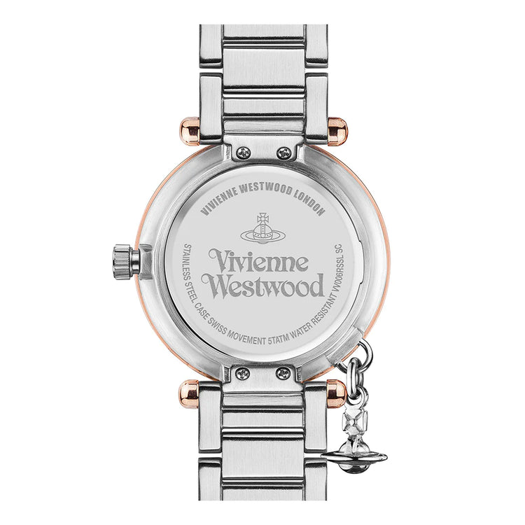 Vivienne Westwood | Orb rose gold two tone 32mm dial | VV006RSSL