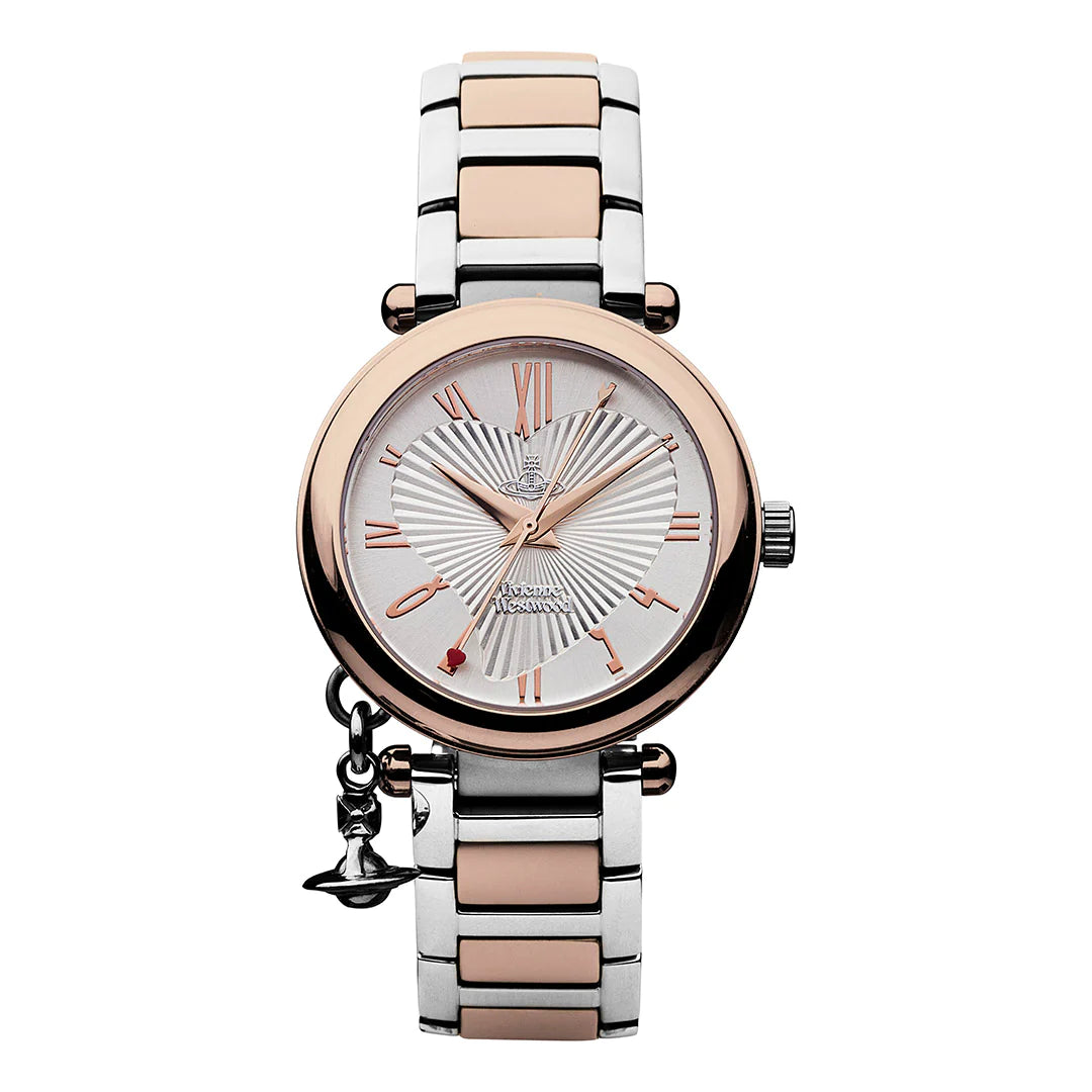 Vivienne Westwood | Orb rose gold two tone 32mm dial | VV006RSSL