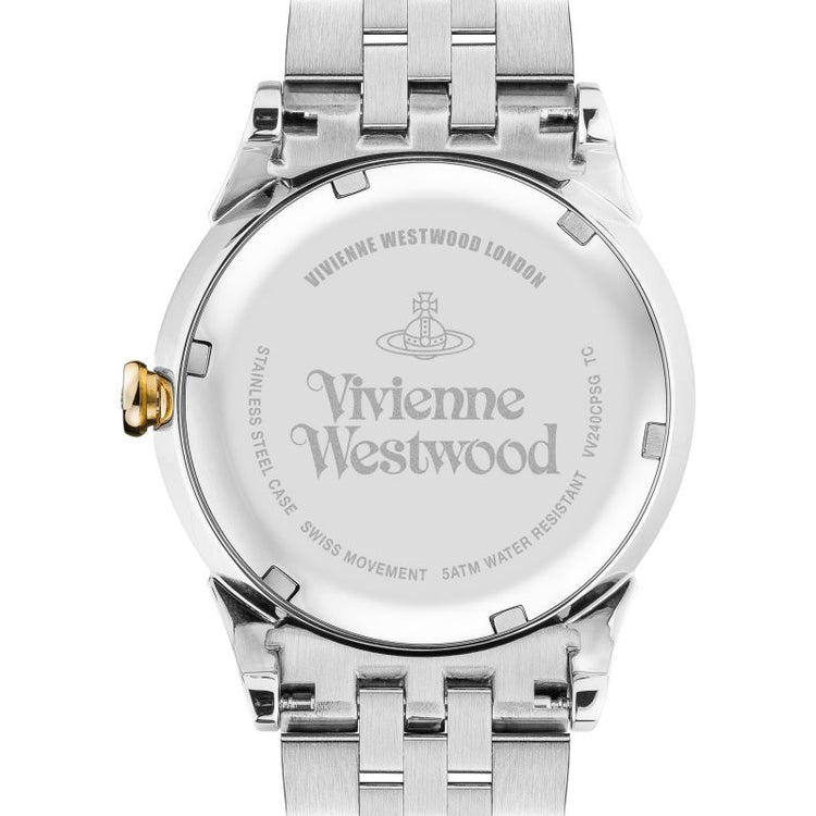 Vivienne Westwood | Seymour gold two tone 38mm dial | VV240CPSG