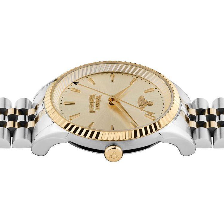 Vivienne Westwood | Seymour gold two tone 38mm dial | VV240CPSG