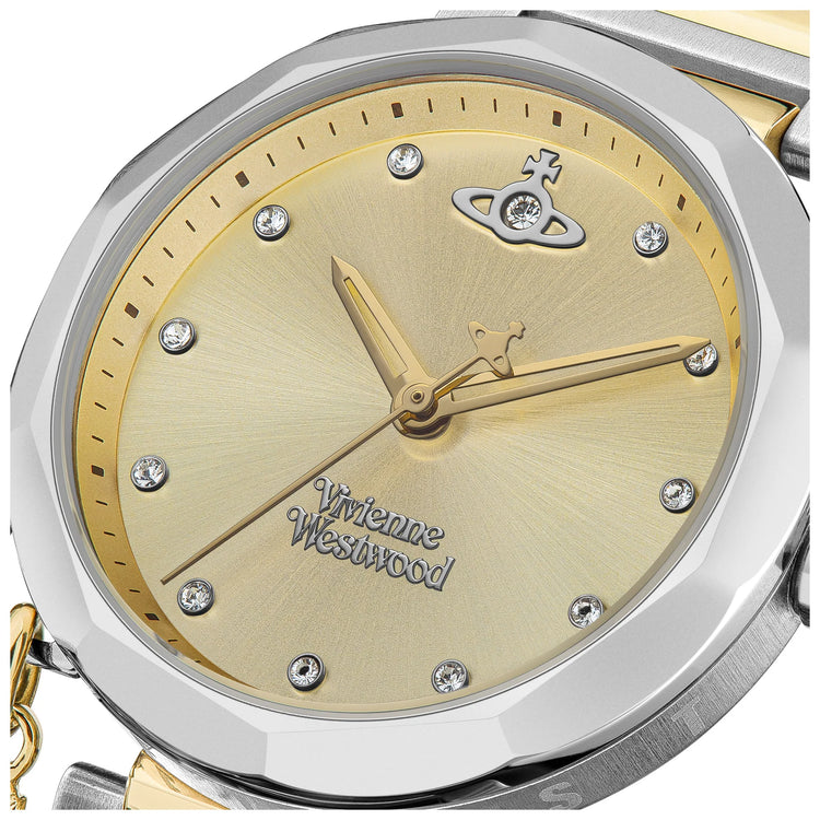 Vivienne Westwood | Poplar gold two tone 31mm dial | VV246CPSG