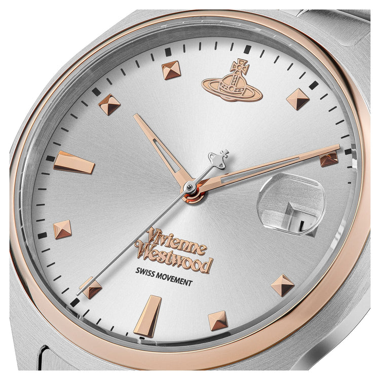 Vivienne Westwood | Camberwell silver two tone 37mm dial | VV261SLSR