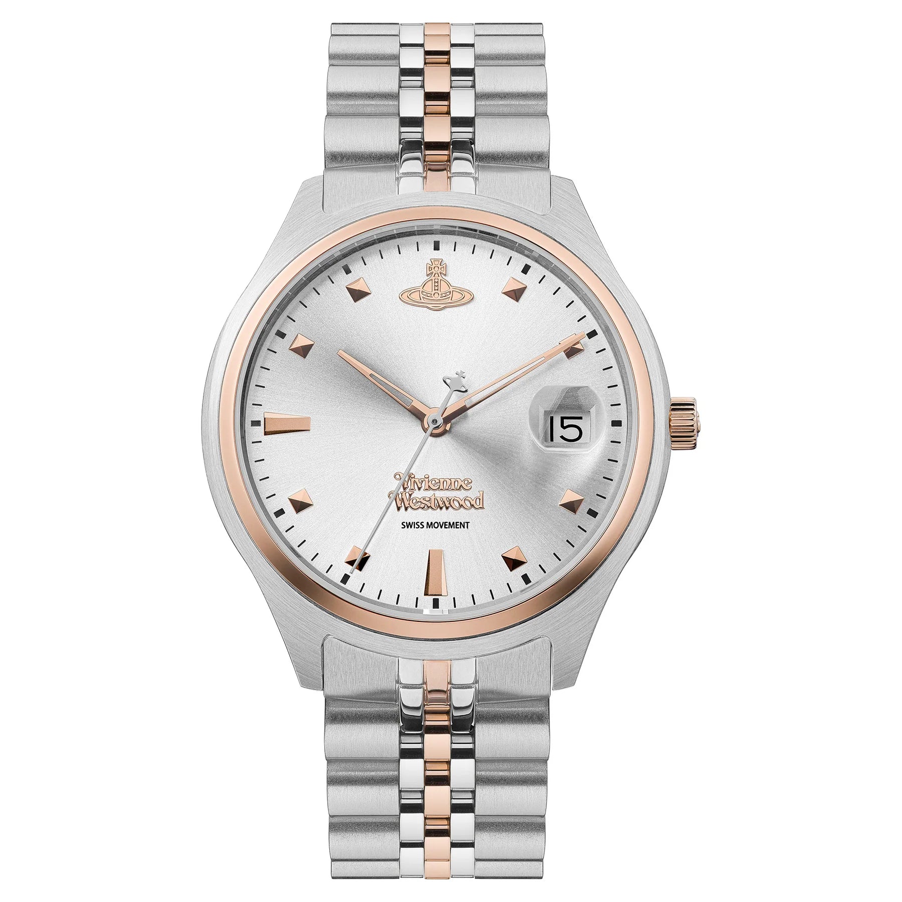 Vivienne Westwood Camberwell silver two tone 37mm dial
