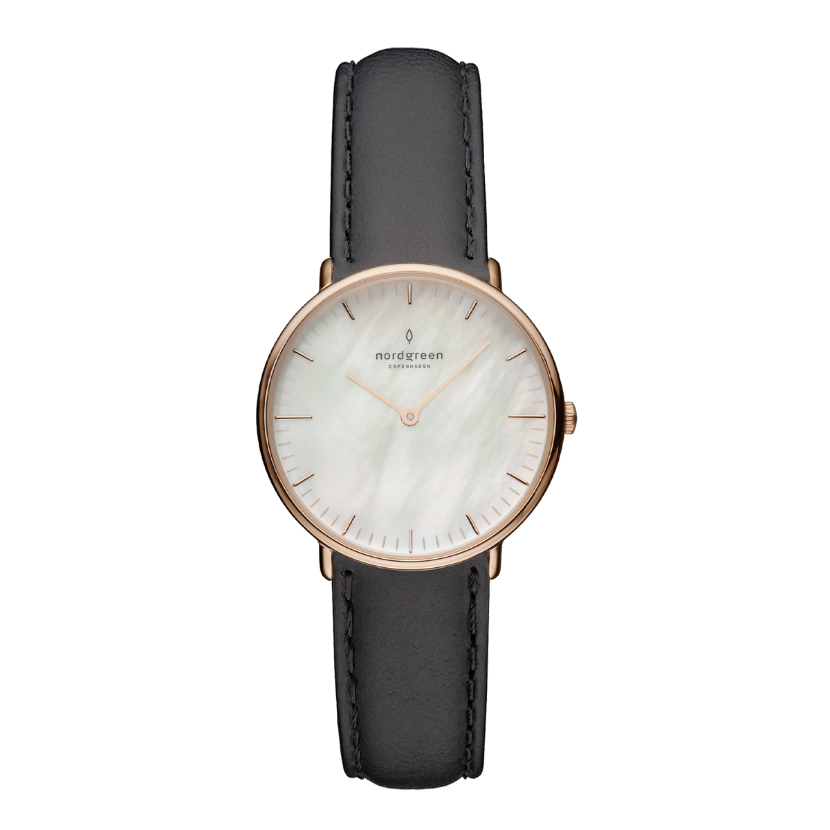 Nordgreen | Native 28mm mother of pearl rose gold | NR28RGLEBLMP