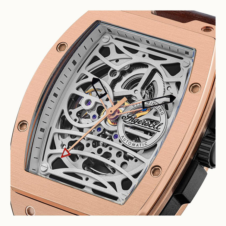 Ingersoll | Challenger automatic rose gold 45mm dial | I12303