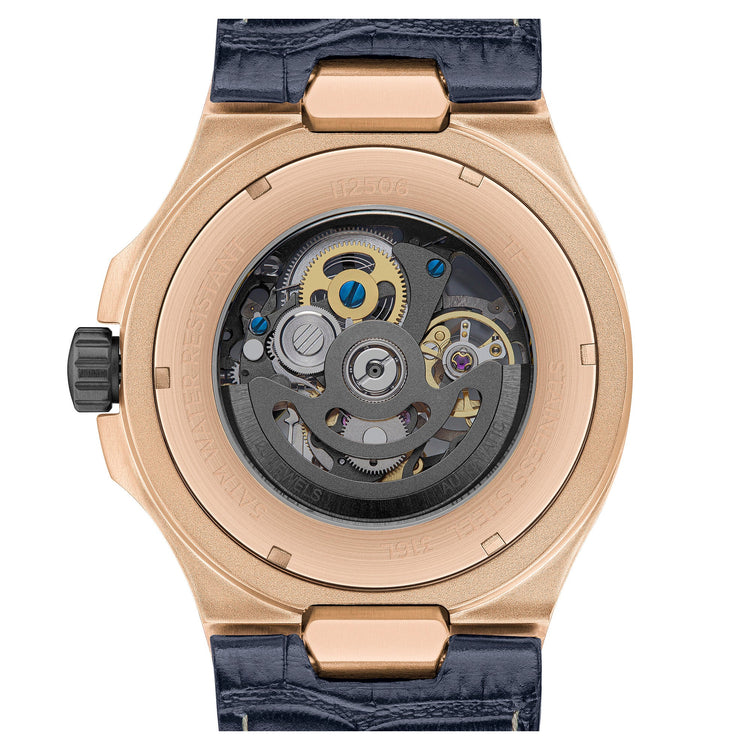 Ingersoll | Catalina automatic rose gold 42mm dial blue leather | I12506