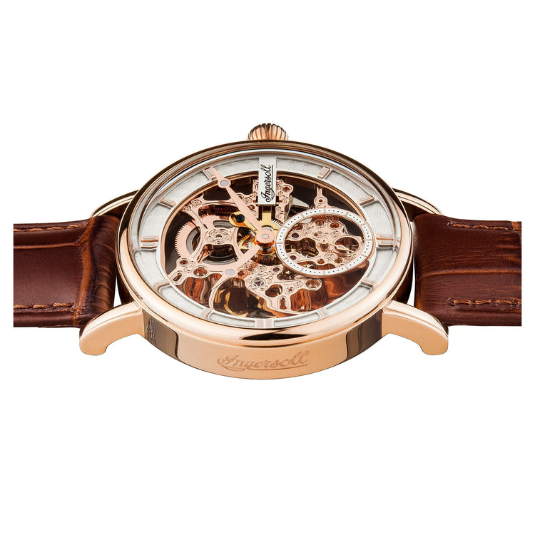 Ingersoll | Herald automatic brown leather 40mm dial | I00401